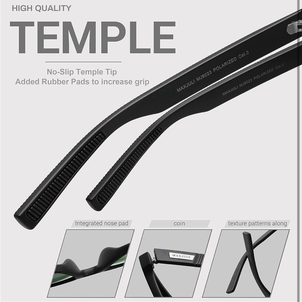 Men’s polarized sunglasses - Picture 5 of 10